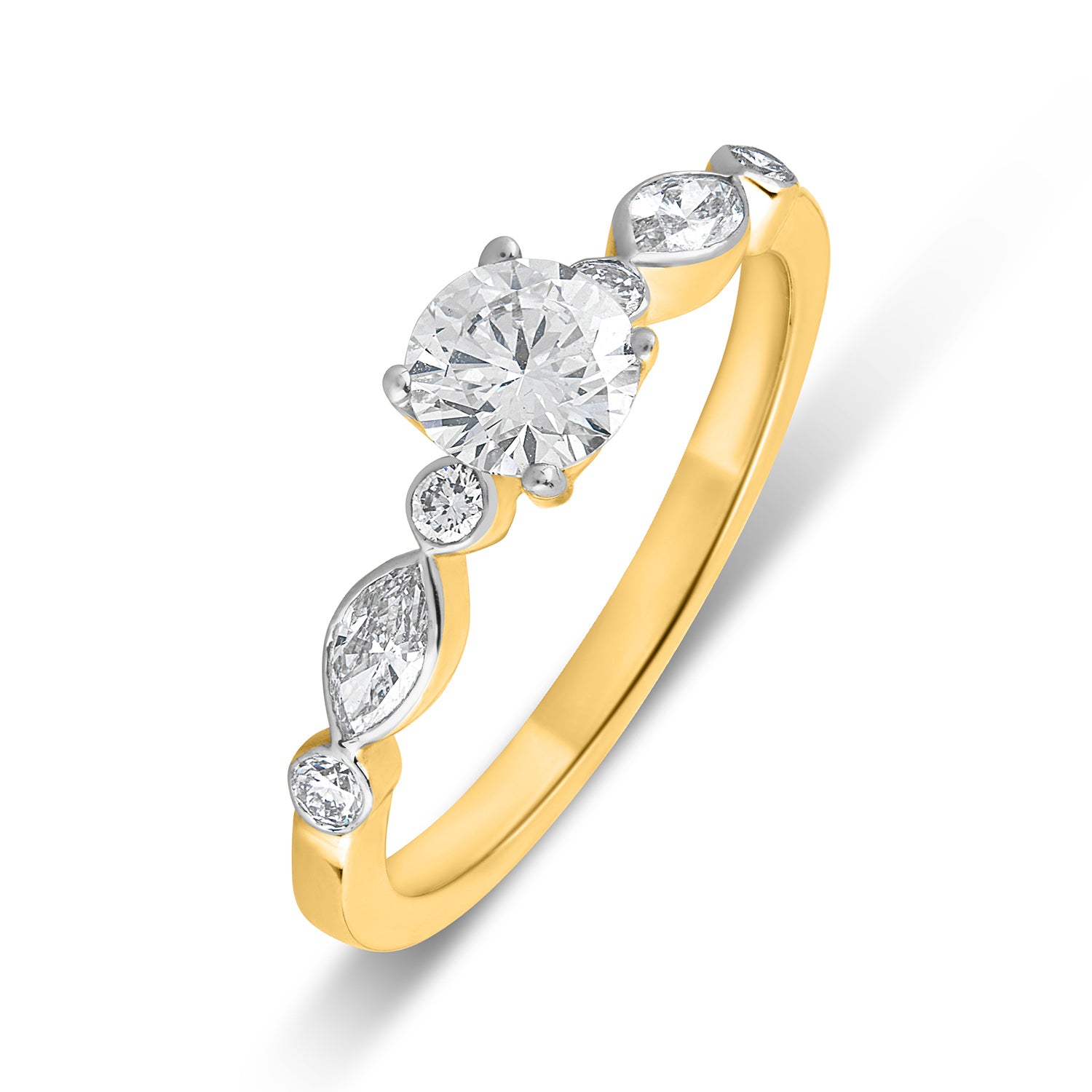 【話題:水中OK:色あせなし】AVARIA☆Mabel Gold Ring 指輪 Mabel Ring – Arise Jewellery